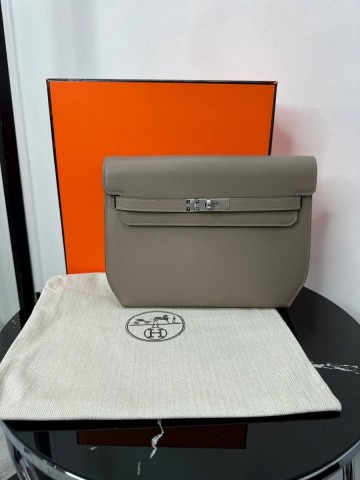 Hermes Kelly Depeches 25 клатч