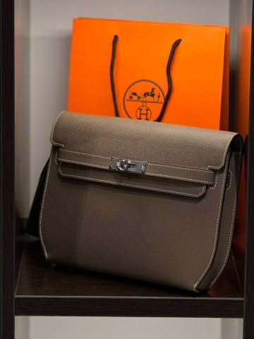 Hermes Kelly Depeches 25 клатч