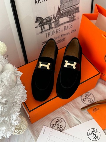 Hermes лоферы