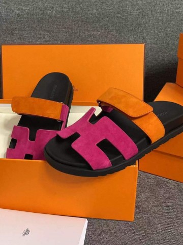 Hermes Chypre sandal шлепанцы