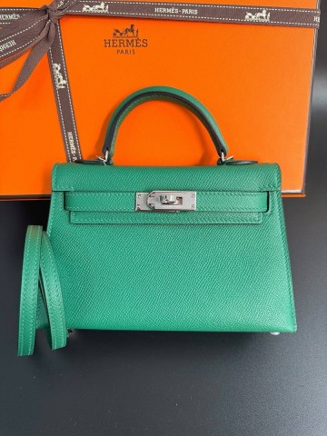 Hermes Kelly mini Epsom сумка