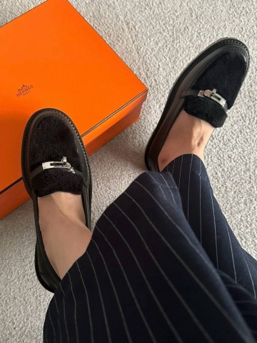 Hermes лоферы