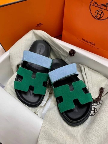 Hermes Chypre sandal шлепанцы