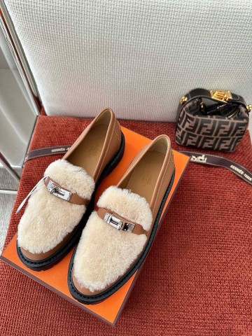 Hermes лоферы