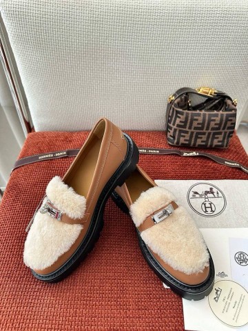 Hermes лоферы