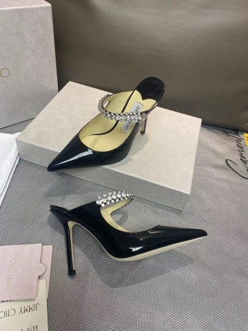 Jimmy Choo Bing 100 мюли #304537IY