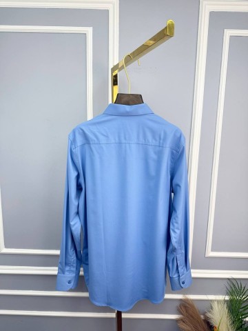 Kiton рубашка #959599FF