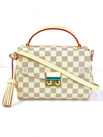Louis Vuitton Damier Ebene Canvas Croisette сумка