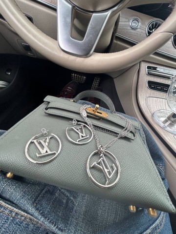 Louis Vuitton серьги