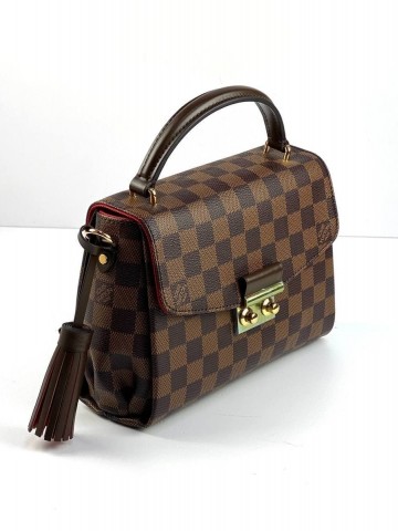 Louis Vuitton Damier Ebene Canvas Croisette сумка