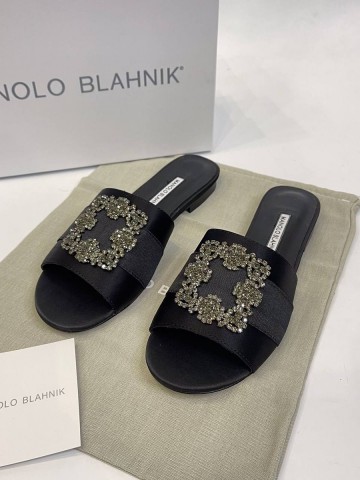 Manolo Blahnik шлепанцы #182102AH
