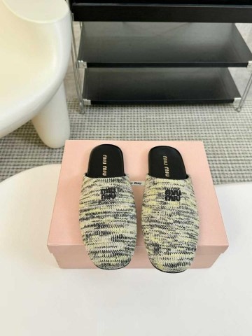 Miu Miu мюли #468508WP