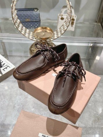 Miu Miu лоферы #339749YR