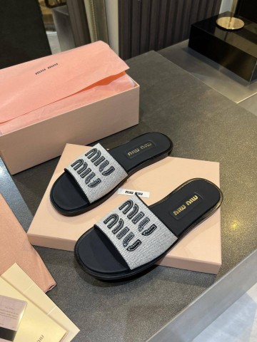 Miu Miu шлепанцы #562730FG