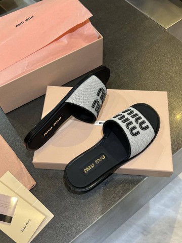 Miu Miu шлепанцы #562730FG
