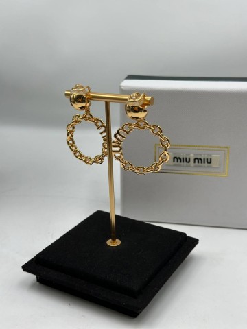 Miu miu серьги #186791GR