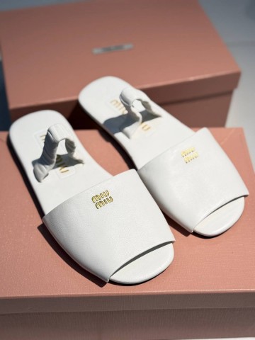 Miu Miu шлепанцы #158835BU