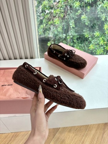 Miu Miu лоферы #232057JN