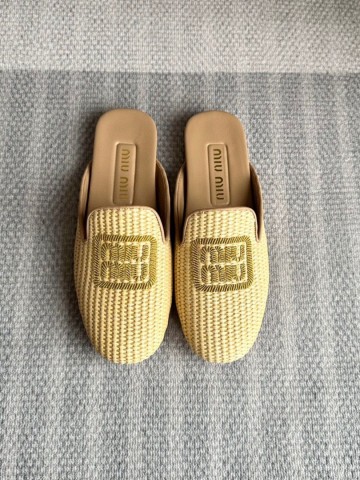 Miu Miu мюли #236544QA