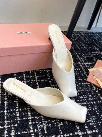 Miu Miu мюли #186322MS