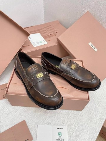 Miu Miu лоферы #600961ZQ