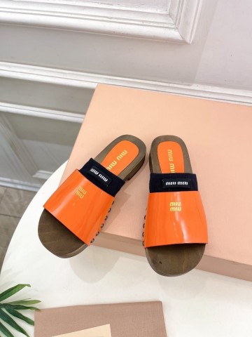 Miu Miu шлепанцы #921186TJ