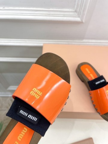 Miu Miu шлепанцы #921186TJ