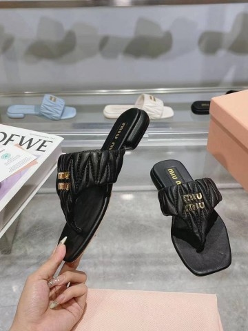 Miu Miu шлепанцы #460309TL