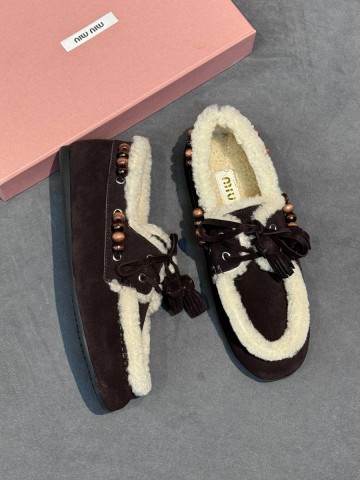Miu Miu лоферы #577908CR