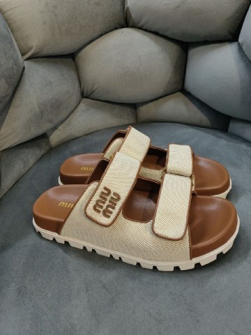 Miu Miu шлепанцы #537299WP