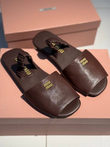 Miu Miu шлепанцы #815569AH