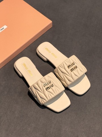 Miu Miu шлепанцы #832826NT