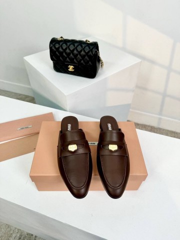 Miu Miu мюли #195420GX