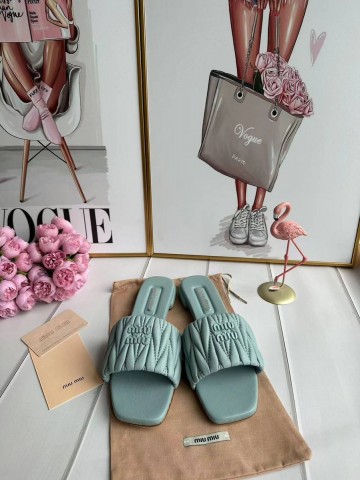 Miu Miu шлепанцы #684067FG