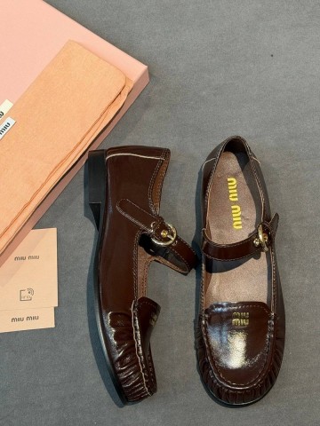 Miu Miu лоферы #485847XJ