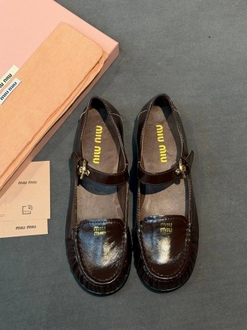 Miu Miu лоферы #485847XJ