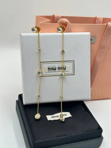 Miu miu серьги #721624BR