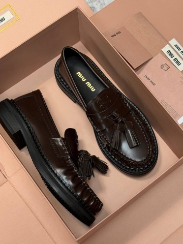 Miu Miu лоферы #567523UE