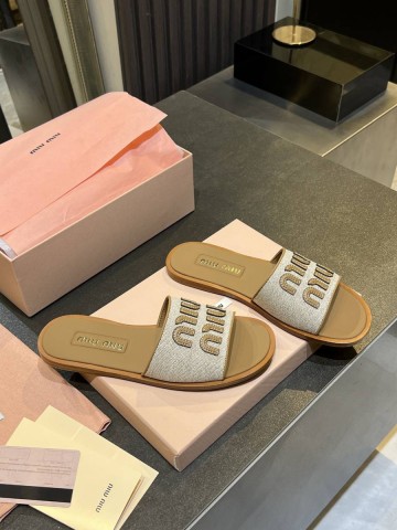 Miu Miu шлепанцы #156715MA