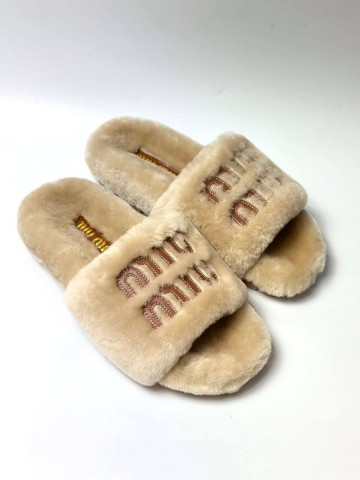 Miu Miu шлепанцы #742332LX