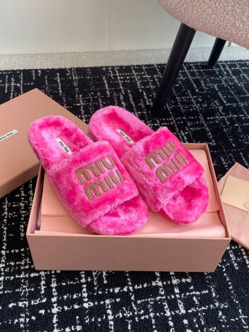 Miu Miu шлепанцы #755652GB