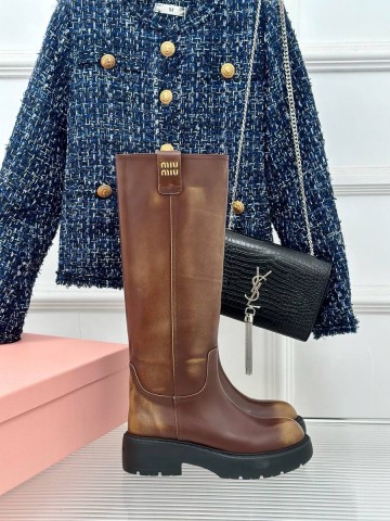 Miu Miu сапоги #806597AS