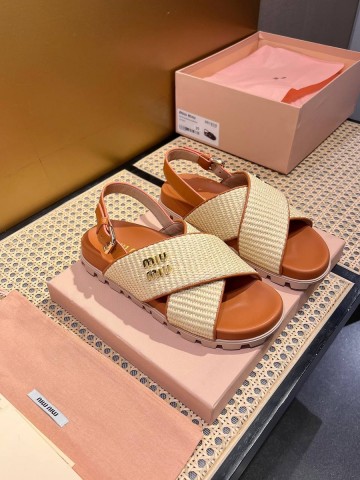 Miu Miu босоножки #358872NV