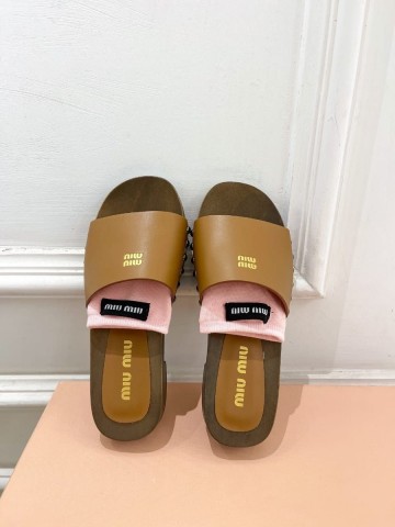 Miu Miu шлепанцы #678471TT