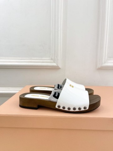 Miu Miu шлепанцы #860543XQ