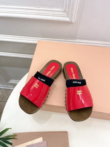 Miu Miu шлепанцы #267246OA
