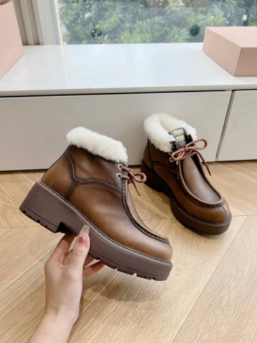 Miu Miu ботинки #524875NG