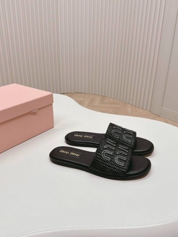 Miu Miu шлепанцы #925613EA