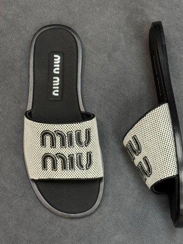 Miu Miu шлепанцы #437809HE
