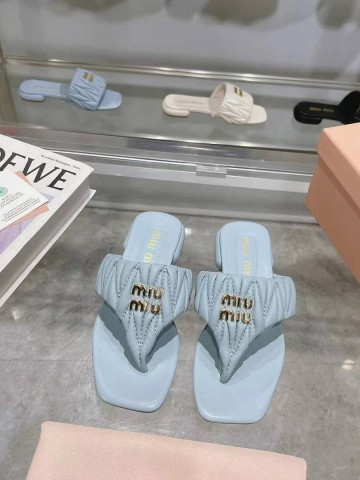 Miu Miu шлепанцы #937206VH